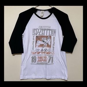 Led Zeppelin Raglan Tee